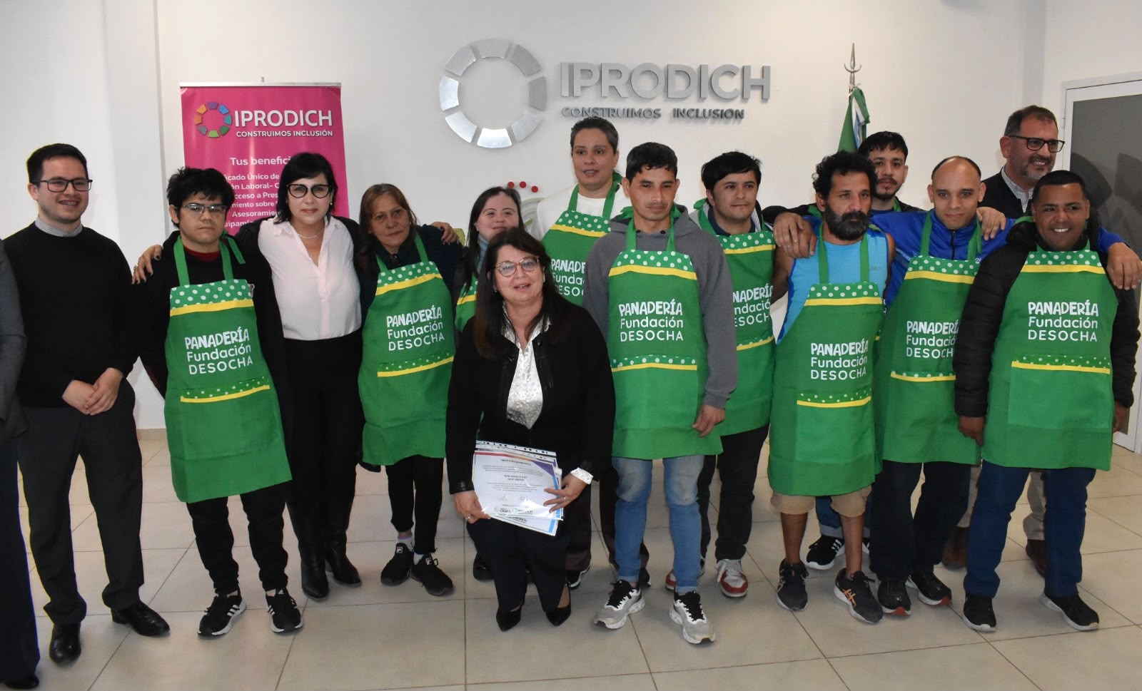 INCLUSIÓN CON OPORTUNIDADES REALES: JÓVENES CON DISCAPACIDAD SE CAPACITARON EN OFICIOS
